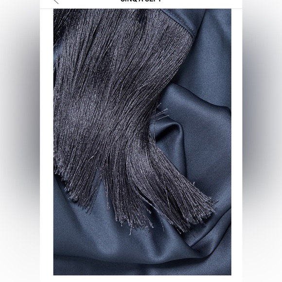 Cinq a sept Eastwood Silk Fringe Dress - Picture 3 of 7